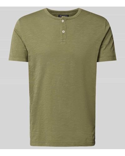 Marc O' Polo T-Shirt mit Rundhalsausschnitt - Grün