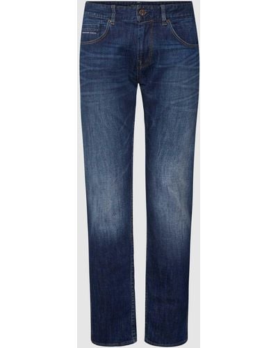 PME LEGEND Jeans Met Contrastnaden - Blauw