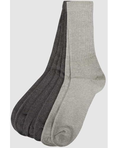 S.oliver Socken mit Stretch-Anteil im 3er-Pack - Grau