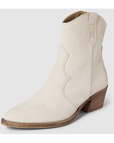 Tamaris Boots im Cowboy-Stil - Natur