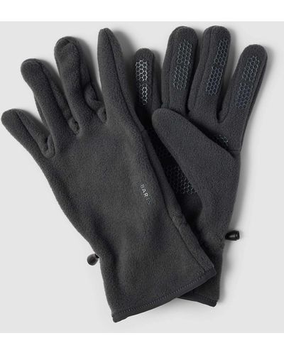 Barts Handschoenen Met Labeldetail - Zwart