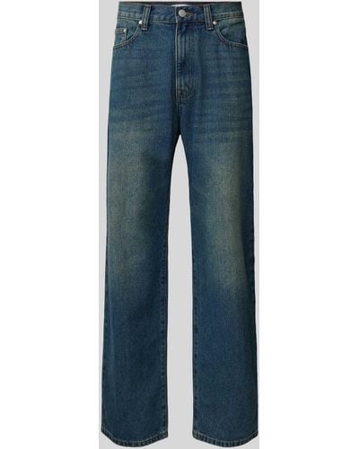 Review Jeans im 5-Pocket-Design - Blau