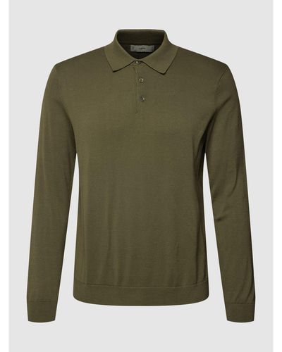 Mango Poloshirt aus Baumwolle Modell 'Polo shirt tens' - Grün