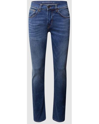 Baldessarini Tapered Fit Jeans mit Stretch-Anteil Modell 'Jayden' - Blau