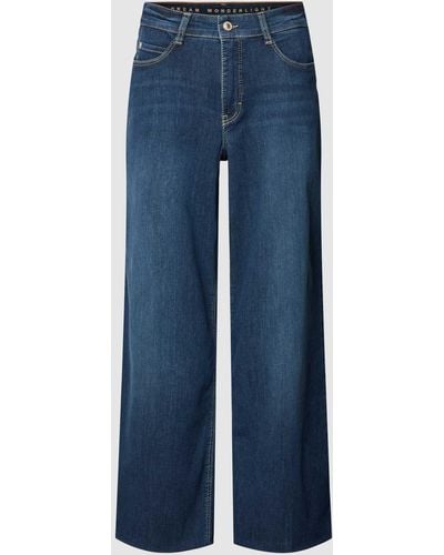 M·a·c Flared Jeans - Blauw