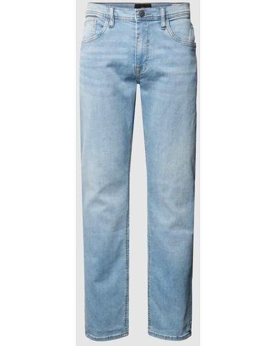 Blend Regular Fit Jeans im 5-Pocket-Design Modell 'Twister' - Blau