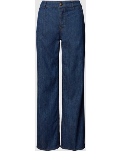 ROSNER Jeans Met Knoop- En Ritssluiting - Blauw