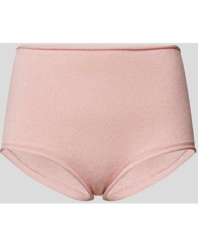 Extreme Cashmere High Waist Slip aus Kaschmirmischung - Pink