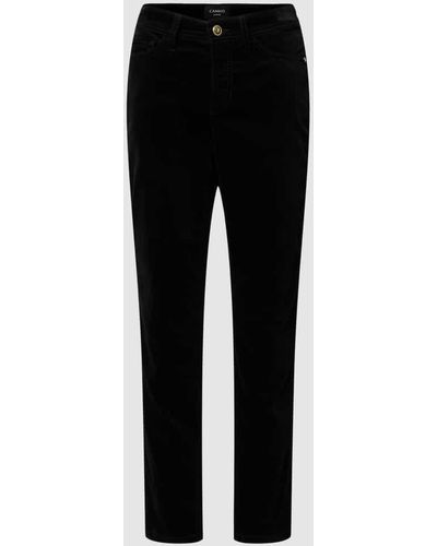 Cambio Slim Fit Jeans im 5-Pocket-Design Modell 'PIPER' - Schwarz