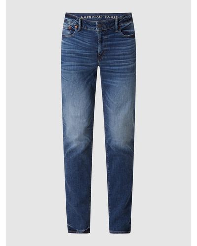 American Eagle Slim Fit Jeans mit Stretch-Anteil - Blau