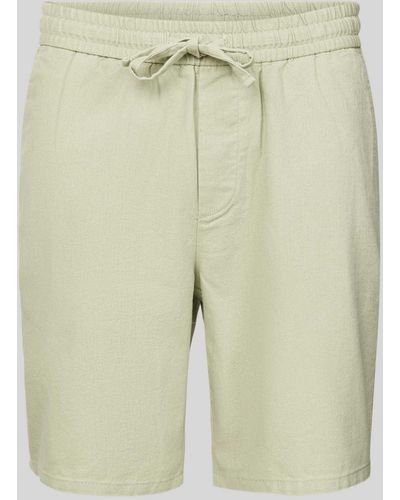 Only & Sons Shorts mit elastischem Bund Modell 'LINUS' - Natur