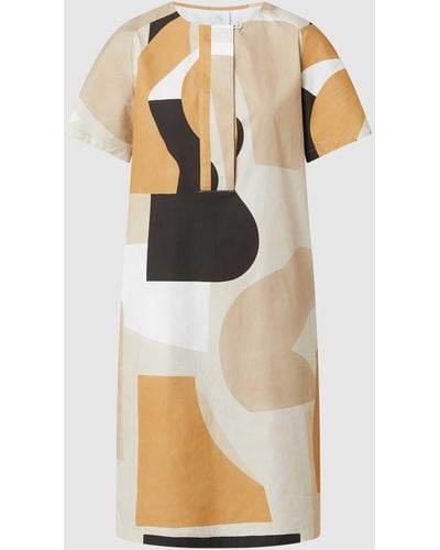 Bogner Kleid mit Allover-Muster Modell 'Ava' - Natur