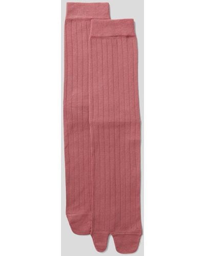 Maison Margiela Socken mit Tabi-Toe - Pink