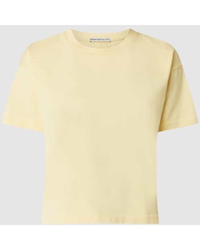 DRYKORN Sweatshirt aus Baumwolle Modell 'Lunie' - Gelb
