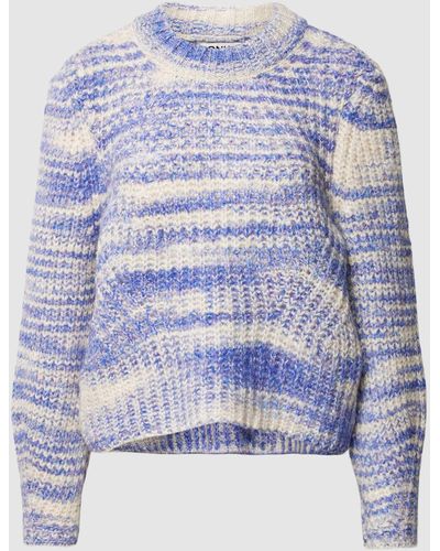 ONLY Gebreide Pullover - Blauw