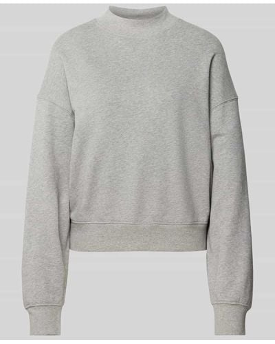 Marc O' Polo Sweatshirt mit Turtleneck - Grau