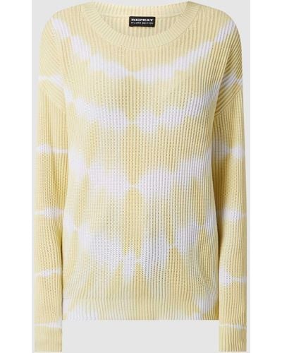 Repeat Cashmere Pullover - Geel