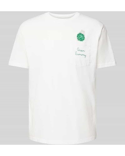 Mc2 Saint Barth T-Shirt mit Motiv-Print Modell 'AUSTIN' - Weiß