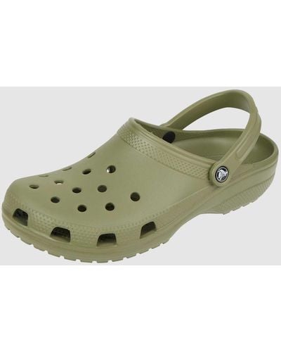 Crocs™ Clogs mit Luftlöchern Modell 'Classic' - Grün
