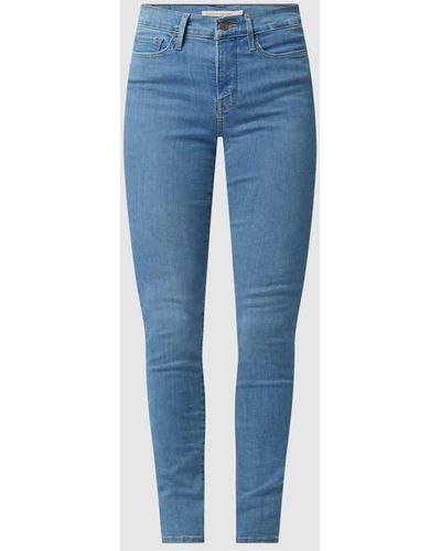 Levi's® 300 Shaping Super Skinny Fit Jeans mit Stretch-Anteil Modell '310TM' - Blau