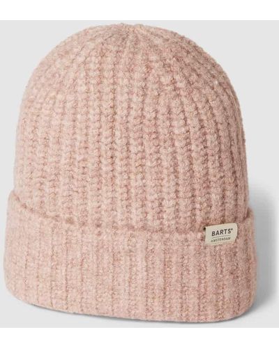 Barts Mütze mit Label-Detail Modell 'Neide' - Pink