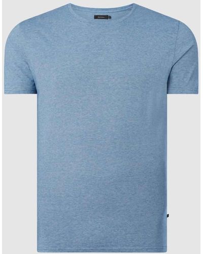 Matíníque T-Shirt aus Baumwolle Modell 'Jermane' - Blau