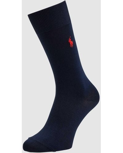 Polo Ralph Lauren Socken mit Logo - Blau