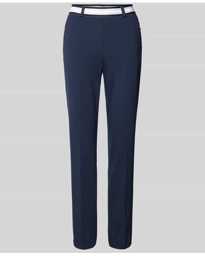 RAPHAELA by BRAX Super Slim Fit Hose mit elastischem Bund Modell 'Lillyth' - Blau