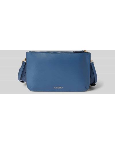 Lauren by Ralph Lauren Handtasche aus Leder - Blau