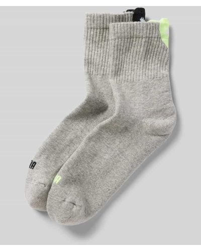 PUMA Socken mit Label-Detail im 2er-Pack - Grau