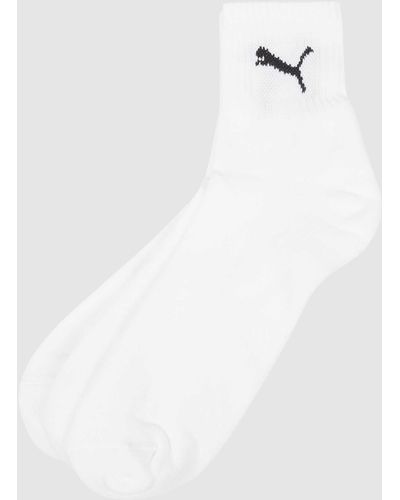 PUMA Sokken Met Stretch In Een Set Van 6 Paar - Wit