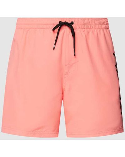 O'neill Sportswear Badehose mit Label-Print Modell 'Cali' - Pink