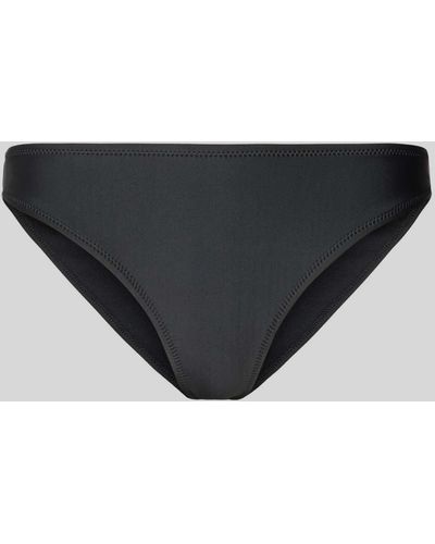 Shiwi Bikini-Hose im unifarbenen Design Modell 'Beau' - Schwarz