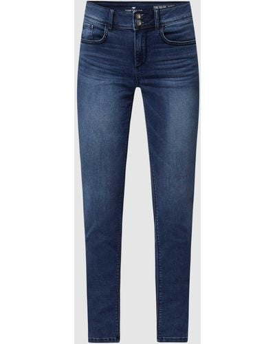Tom Tailor Skinny Fit Jeans Met Stretch, Model 'alexa' - Blauw