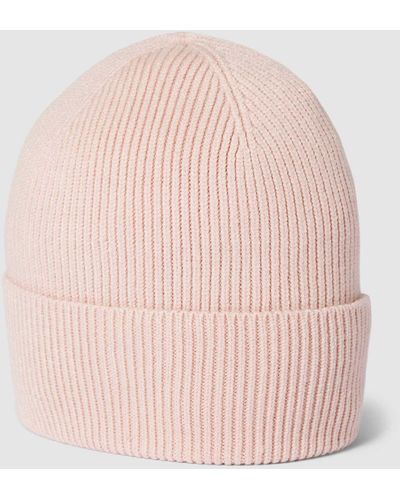 ONLY Beanie mit breitem Umschlag Modell 'ZENNA' - Pink