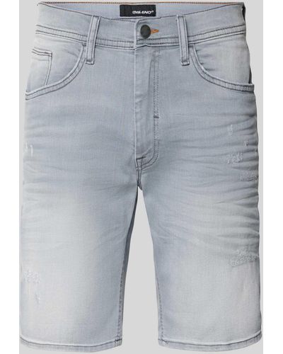Blend Korte Regular Fit Jeans - Grijs