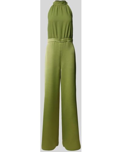 MAX&Co. Jumpsuit mit Taillenpasse Modell 'FARSETTO' - Grün