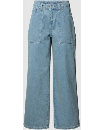 The Ragged Priest Jeans aus Baumwolle Modell 'NEW CARPENTER' - Blau