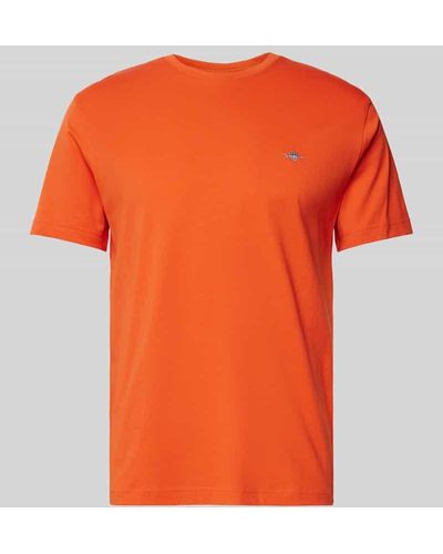GANT Regular Fit T-Shirt - Orange