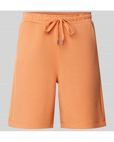 Soya Concept Regular Fit Sweatpants mit Tunnelzug Modell 'Banu' - Orange