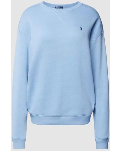 Polo Ralph Lauren Sweatshirt mit überschnittenen Schultern - Blau