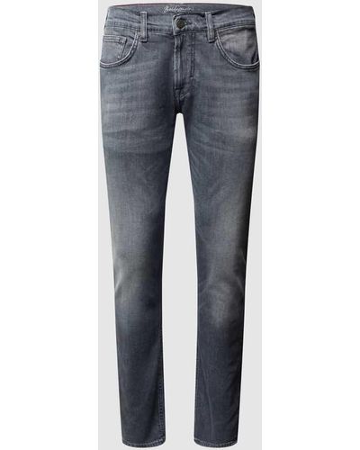 Baldessarini Straight Fit Jeans mit Stretch-Anteil Modell 'John' - Grau