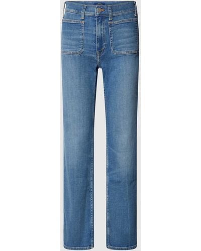 Polo Ralph Lauren Bootcut Jeans mit Eingrifftaschen Modell 'STANDARD' - Blau