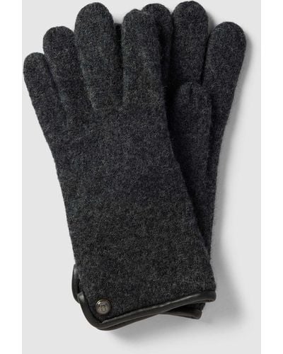 Roeckl Sports Handschoenen Met Applicatie - Zwart