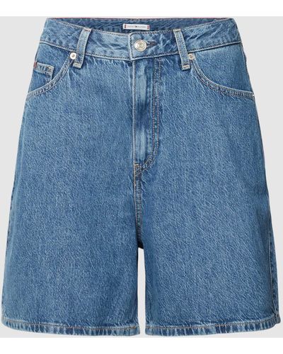 Tommy Hilfiger Korte Jeans - Blauw