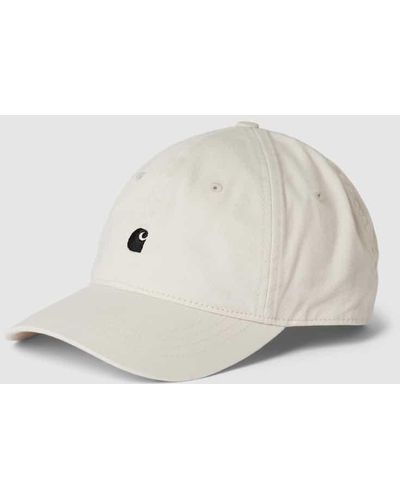 Carhartt Cap mit Label-Stitching Modell 'MADISON' - Weiß