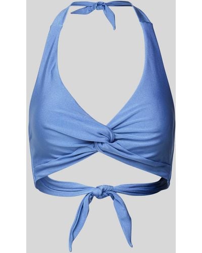 Barts Bikini-Oberteil mit Knotendetail Modell 'Isla' - Blau