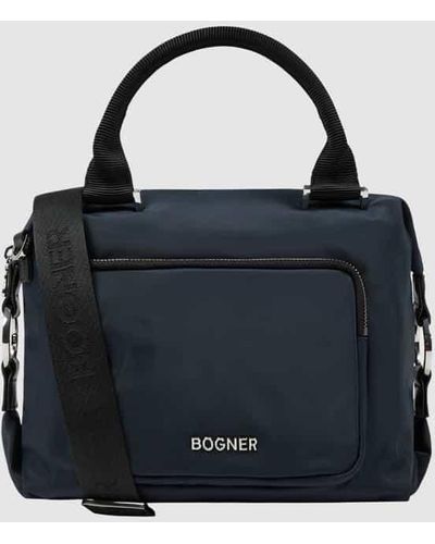 Bogner Handtasche mit Frontfach Modell 'Klosters Sofie' - Blau