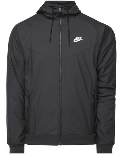 Nike Trainingsjacke mit Kapuze - Schwarz