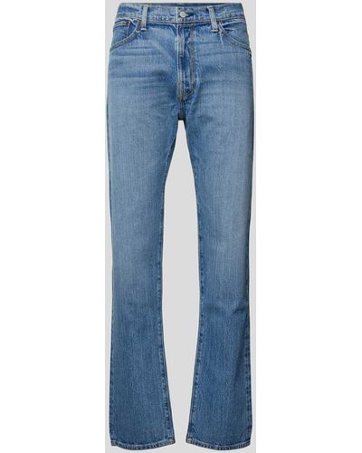 RE/DONE Slim Fit Jeans mit Stretch-Anteil - Blau